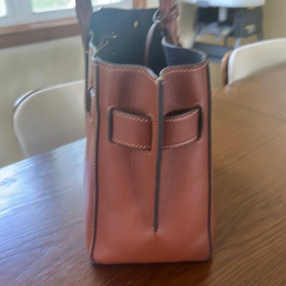 Fossil Tan Leather Handbag - Picture 5 of 6